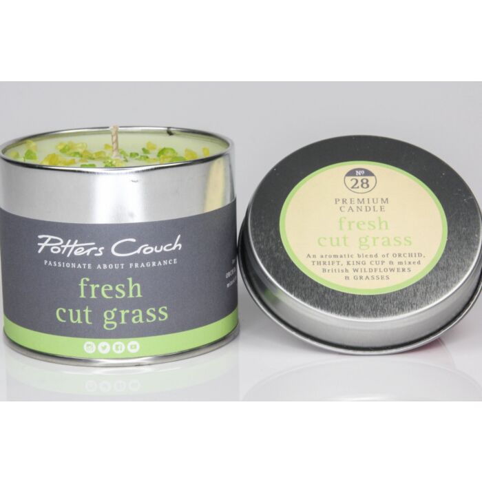 Potters Crouch - Candle Tin - Fresh Cut Grass-1